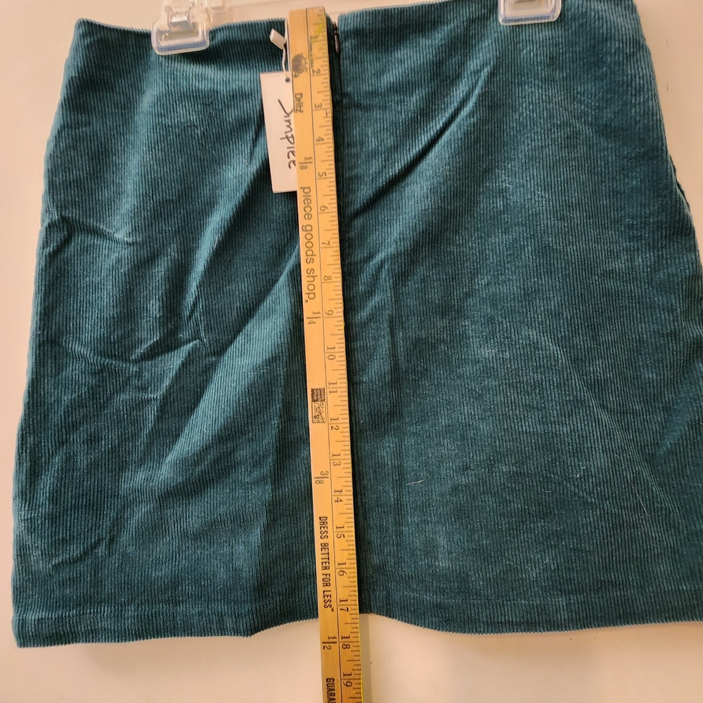 Ladies XL Simplee Embroidered European Folk Art Mini Skirt Boho Cottagecore NWT - Picture 7 of 10
